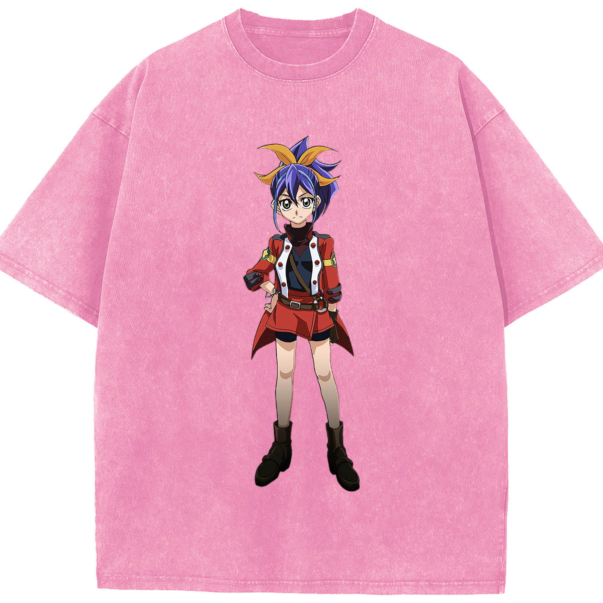 （画像用） 遊☆戯☆王 Yu-Gi-Oh! 綿100% ヴィンテージ風 半袖Tシャツ（フロントプリント）